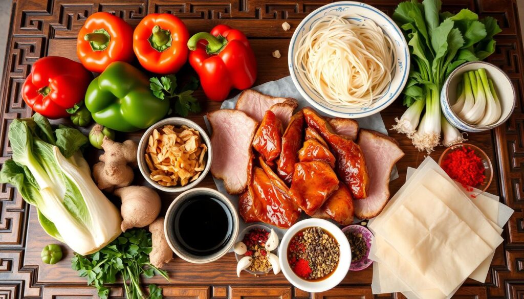 Authentic Beijing Style Restaurant Ingredients