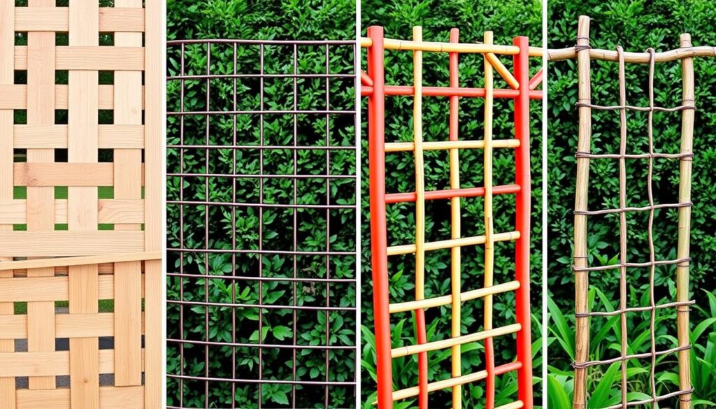 Garden Trellis Materials Comparison