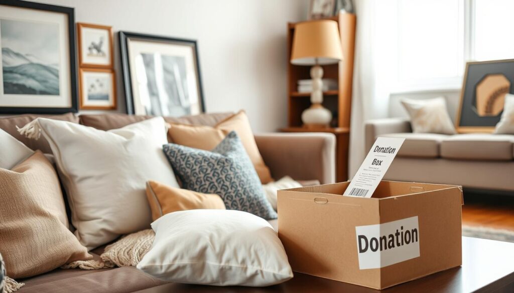 Home Decor Donation Preparation