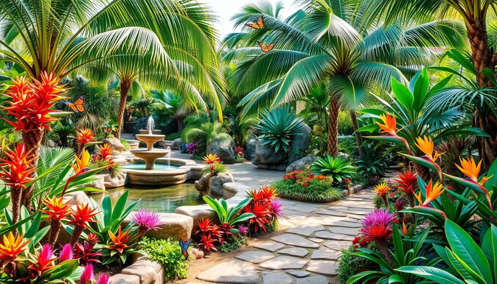 Tropical Paradise Garden Design